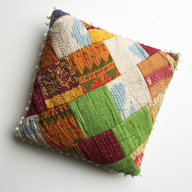 CUSHION, Indian Patchwork